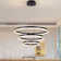 Cyma 3 - Light Dimmable LED Tiered Chandelier