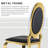 Ismah 18.9'' H Leather Upholstered Side Chair