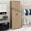 Armoire de rangement de salle de bain avec 2 portes, armoire de plancher avec tablettes réglables, pour salle de bain, cuisine, salon, bureau-121971967