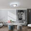 Modern Oval LED 39W Flush Mount Ceiling Light