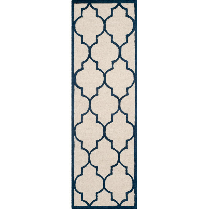 Cannen Hand Tufted Wool Geometric Rug