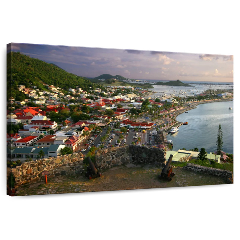 Gillard Marigot, bord de mer, H 16 po x l 24 po