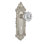 Victorian Plate with Decorative Keyhole and Crystal Door Knob