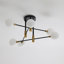 Hesperus Glass Semi Flush Mount