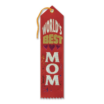 Ruban du World's Best Mom Award