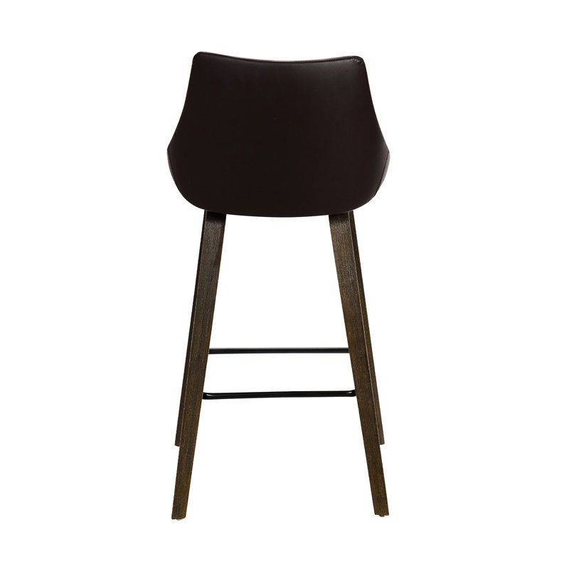 Tabouret de bar 26 po, Brun