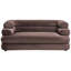 2 Seater Velvet Sofa-1376095632