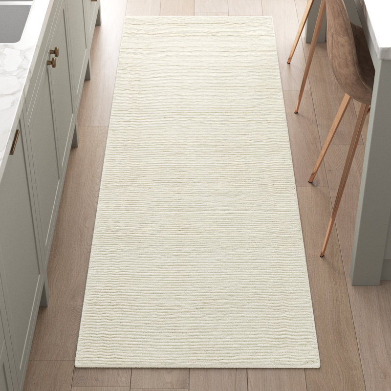 Danberry Hand Tufted Wool Indoor Rug, Runner 2'6" x 8'