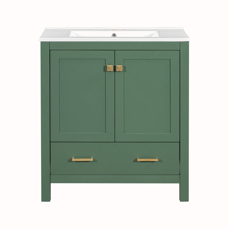 Meuble-lavabo 30 po avec lavabo simple