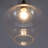 1 - Light Dimmable Glass Pendant Light