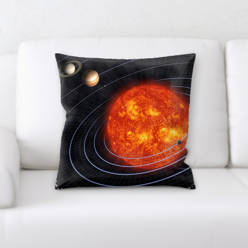 Microsuede Throw Pillow