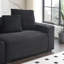 Canapé surdimensionné en velours côtelé de 104,8 po à 4 places avec 4 coussins décoratifs-1722409830-1735423079