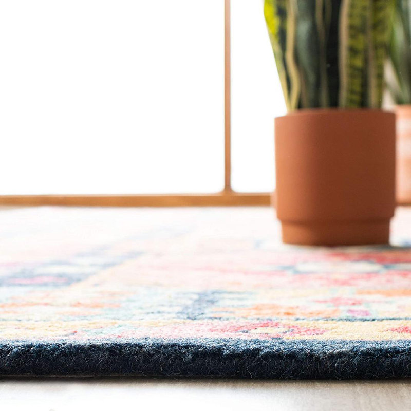 Ivanhoe Hand Tufted Wool Southwestern Rug, Rectangle 9' x 12'