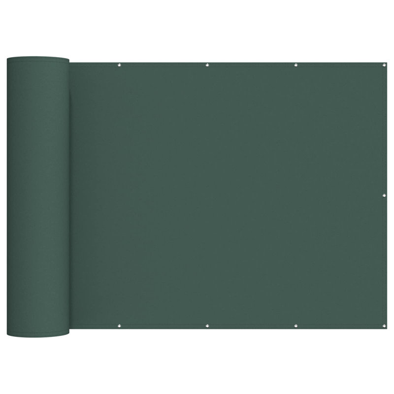 vidaXL Balcony Privacy Screen Fabric with PU Coated Outdoor Garden Terrace, 700cm W x 180cm D, Cherry
