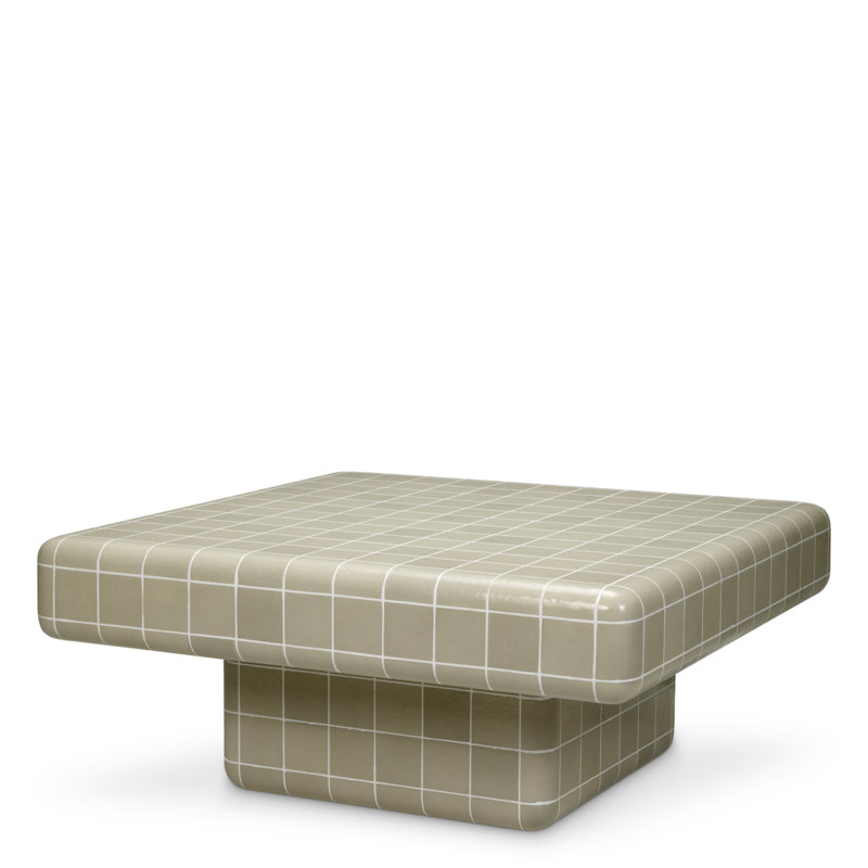Outdoor Coffee Table Mateo Light Gray
