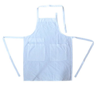 Solid Colour Cotton Bib Apron