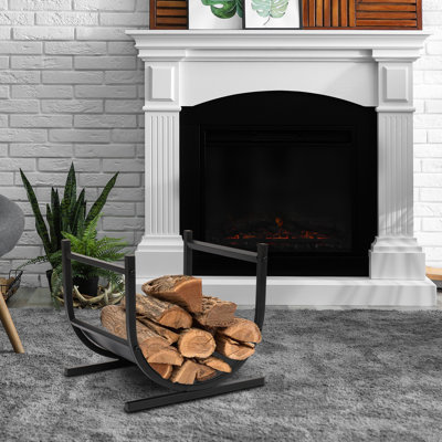 Kaminski 15.94'' W Metal Log Rack
