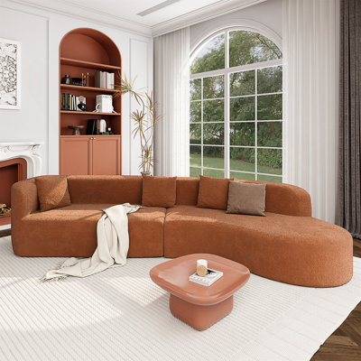 132" Modern Modular Sectional Sofa