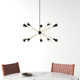 Monroe 10 Light Metal Sputnik Chandelier