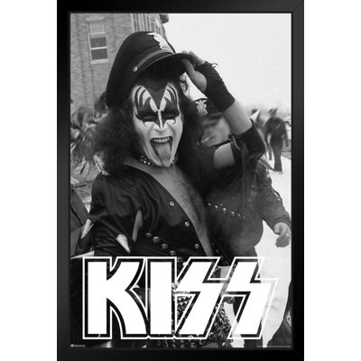 Kiss Poster The Demon Police Hat Gene Simmons Kiss Band Merchandise Kiss Collectibles Kiss Memorabil -  Poster Foundry, 1075569