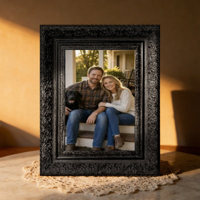 8" x 10" Black 3 PCS Tabletop Picture Frame for Bedroom Shelf Styling