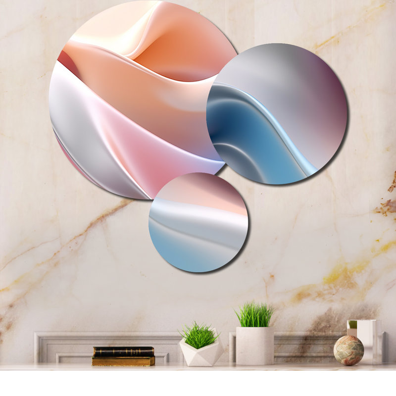 Abstract Wall Decor on Metal