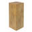 Wood-Look Square-Column Mgo End Table,  H33.75",Wood-Like Distressed Finish, Mix With Different Heights, Indoor Outdoor Use-2012152803-2012152806
