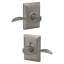 Accent Passage Door Lever with Addison Rosette-22335239
