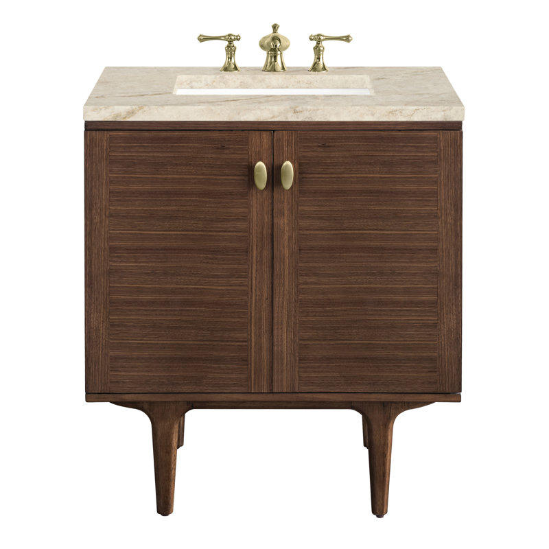Amberly 30'' W Single Vanity, 30", Tajnar Eclos, 8" Widespread