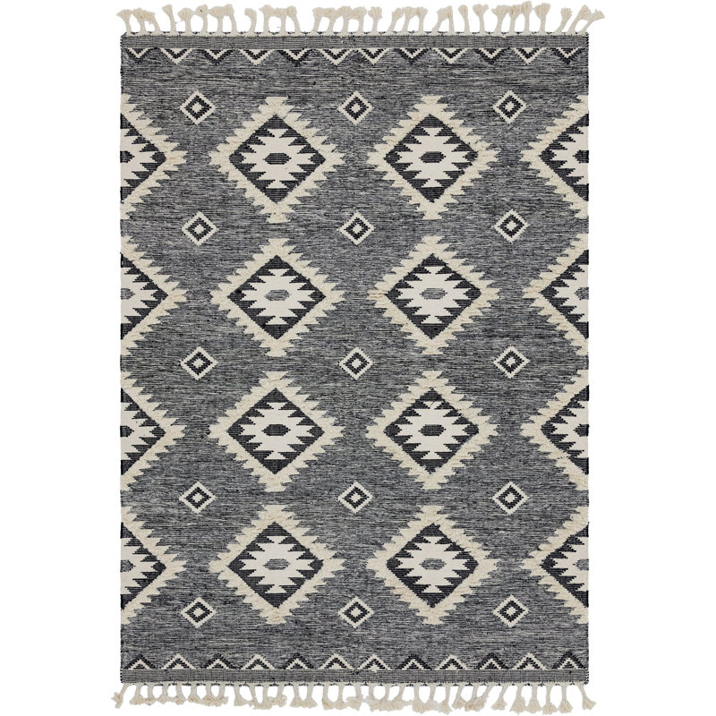 Alenah Wool Southwestern Indoor Rug, Rectangle 8' x 11'