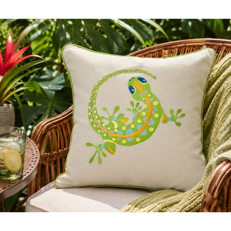 Coussin salamandre Archipelago, Plumes