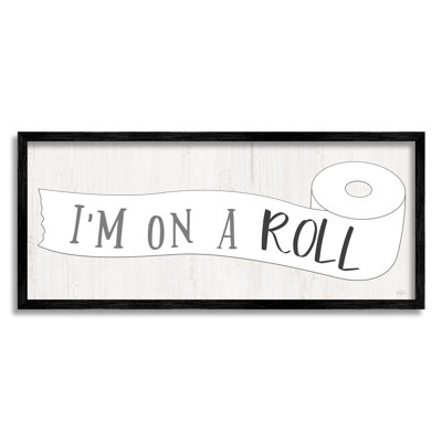" I'm On A Roll Bathroom "