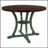 Modern Artificial Stone Black Straight Edge Dining Table With Dark Grey Metal Legs, Seats 6 People, Perfect For Contemporary Spaces-2037644186-2037644187