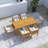 7 Piece Patio Table And Chairs Set-757204151