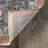Demarcus Medallion Runner Rug for Living Room Bedroom Dining Room Entryway Hallway Kitchen, Rust/Blue-949783099