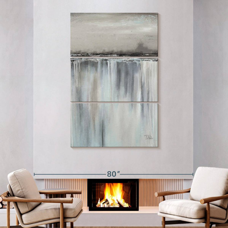 Avery Muted Paysage I, 74" H x 48" W
