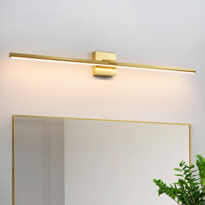 39" Dimmable LED Bath Bar, Gold