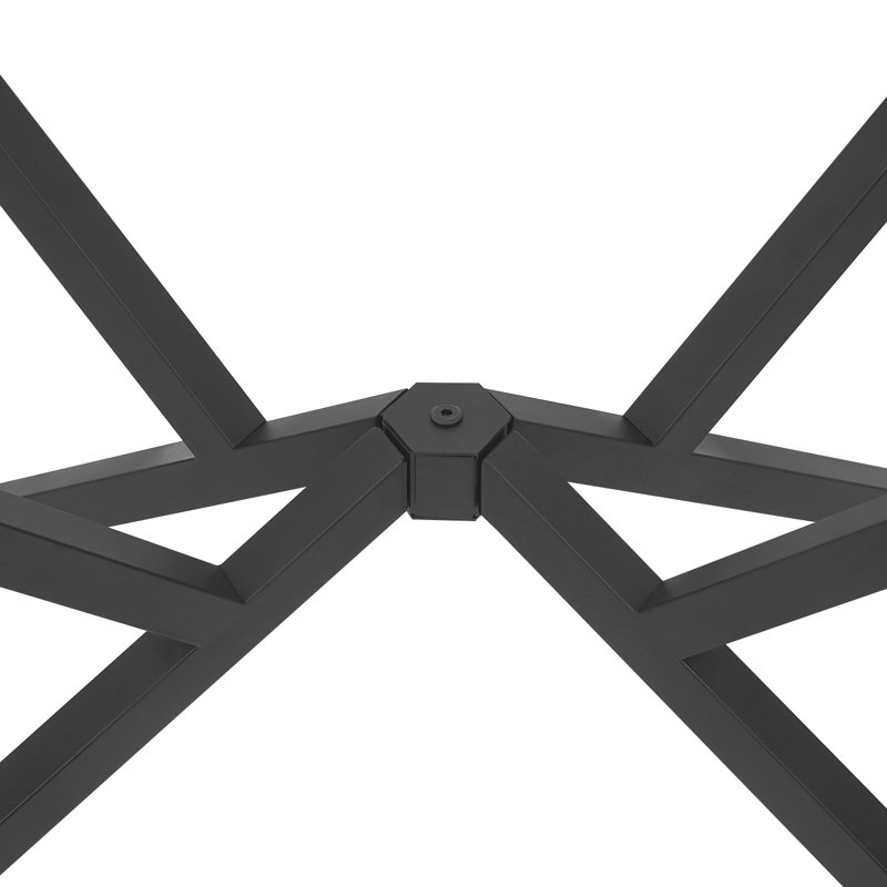 Pieds de table Modern Modern, Noir