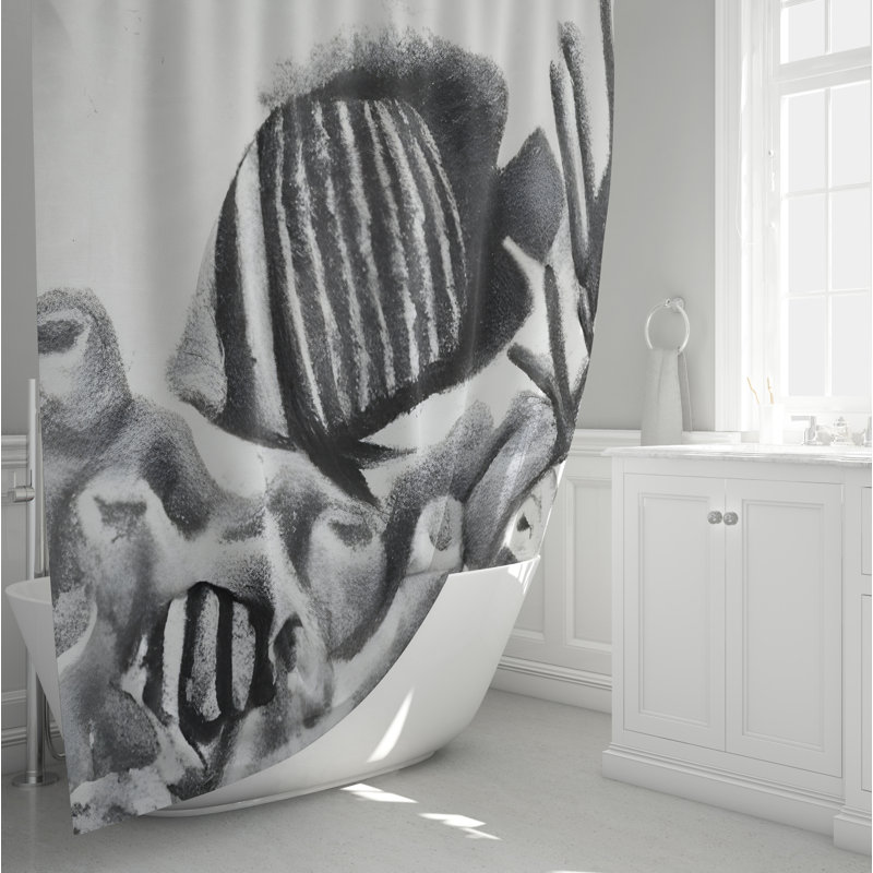 Prescod Shower Curtain, 93" H x 70" W