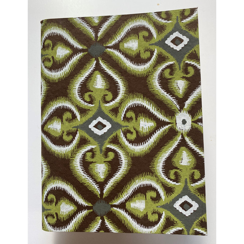 GREEN GEOMETRY Soft Cover Journal 6"x8"