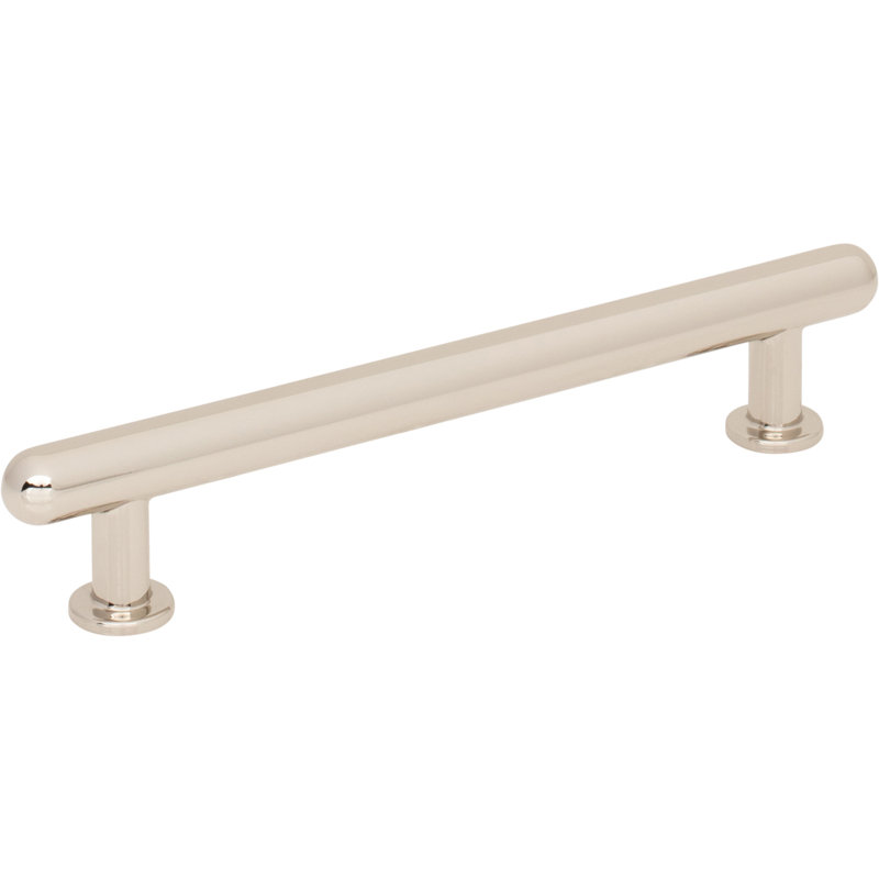 Lambert Center To Center Bar Pull, 5 1/16", Polished Nickel