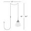 Luminaire suspendu simple à 1 lumière Amundson-1099064016