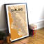 Oakland City Map - No Frame Print-1285888393