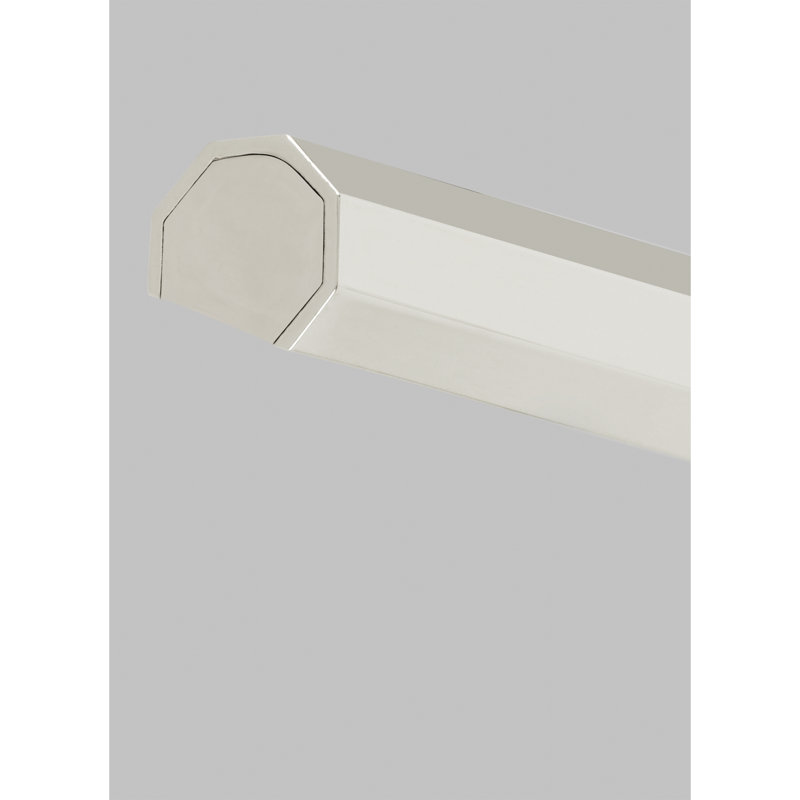Plural Dimmable LED Wall Mounted Picture Light, Polished Nickel