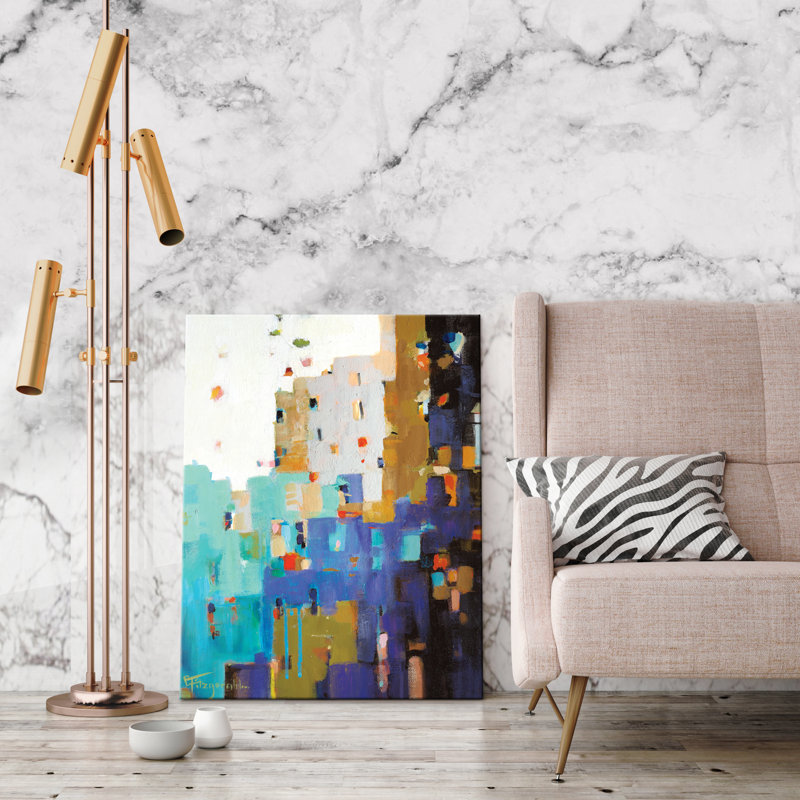 Painting on Canvas, Timber, 102cm H x 76cm W