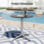 Round Outdoor Bistro Table , 76cm W 76cm D
