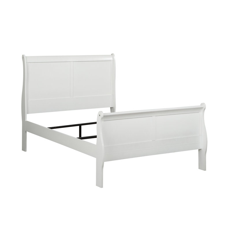 Carena Traditional Sleigh Eastern King Panel Bed