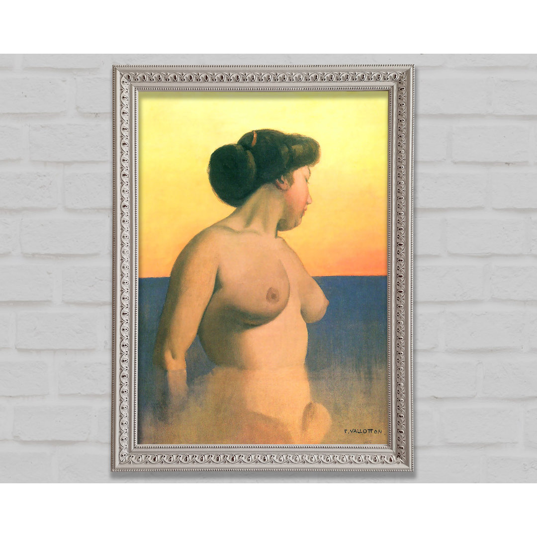 Baden 2 von Félix Vallotton - Einzelner Bilderrahmen Kunstdrucke