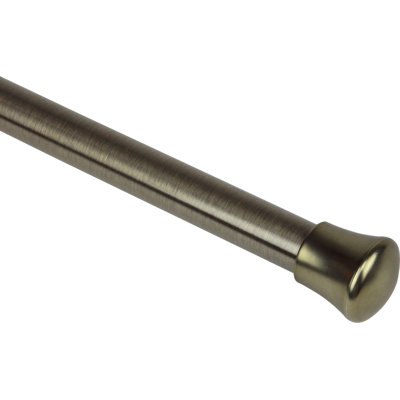 Steel Adjustable Single Curtain Rod