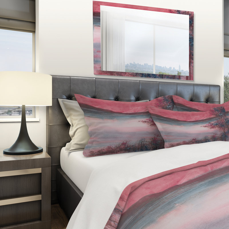 Quiet Time - Shabby Elegance Duvet Cover Set - Microfiber Polyester, King Duvet Cover + 2 Shams